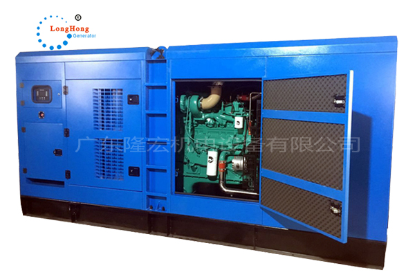 300KW千瓦康明斯低噪音柴油發(fā)電機(jī)組 375KVA NTA855-G4